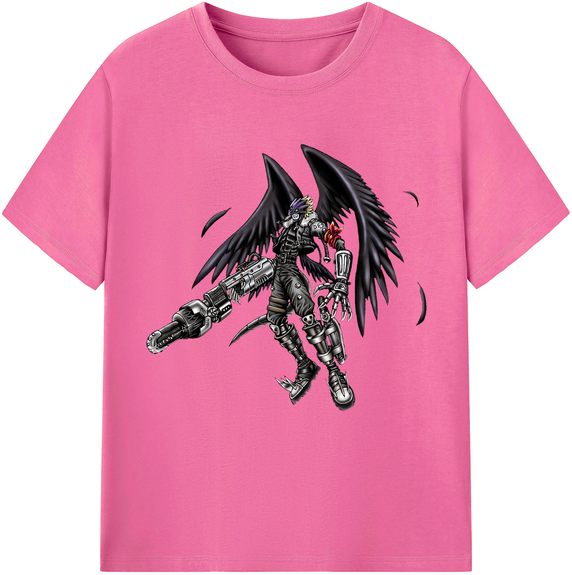 （画像用） 遊☆戯☆王 Yu-Gi-Oh! レディースカジュアルプリントTシャツ（綿100％）